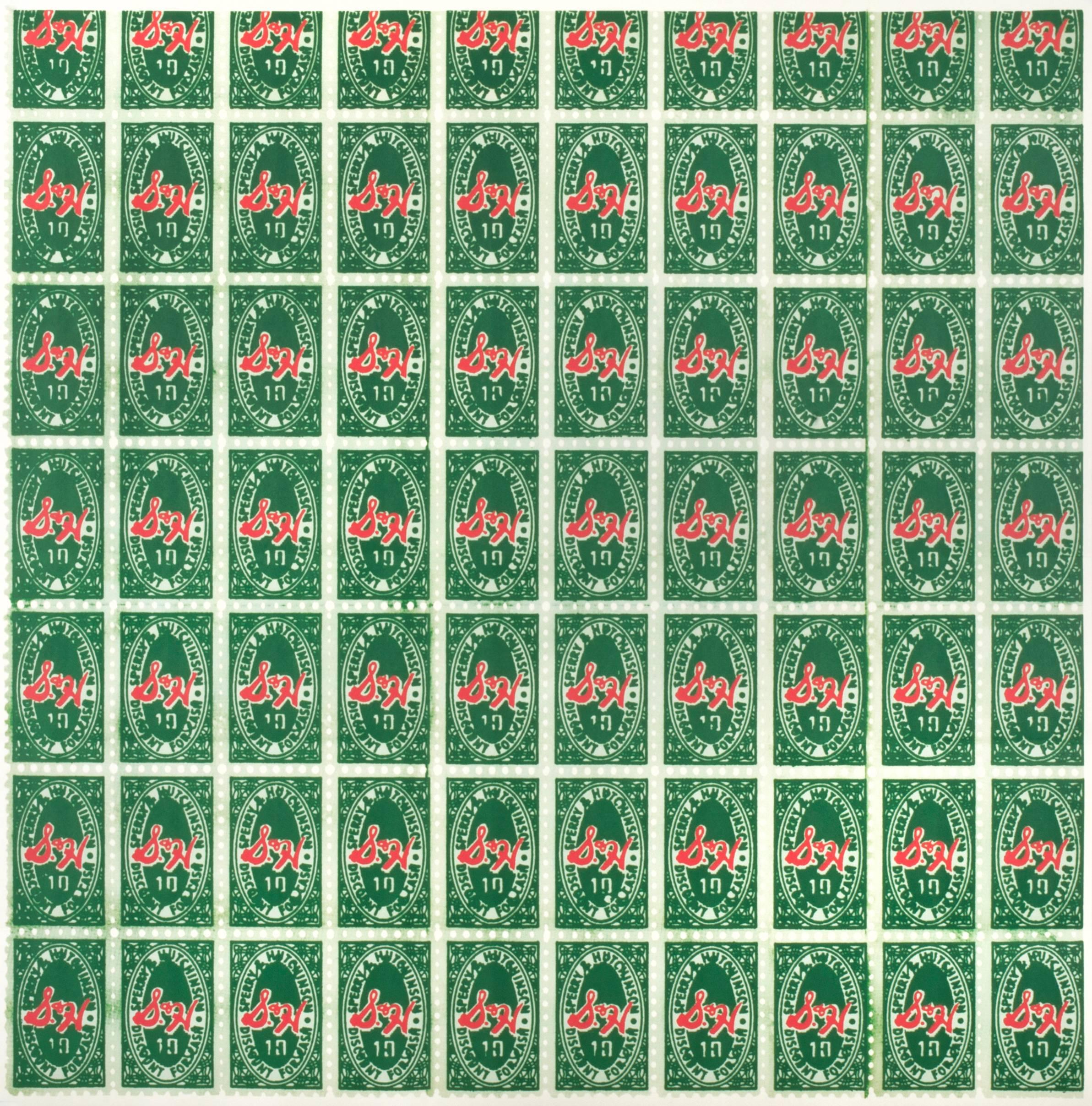 Andy Warhol Abstract Print - S & H Green Stamps
