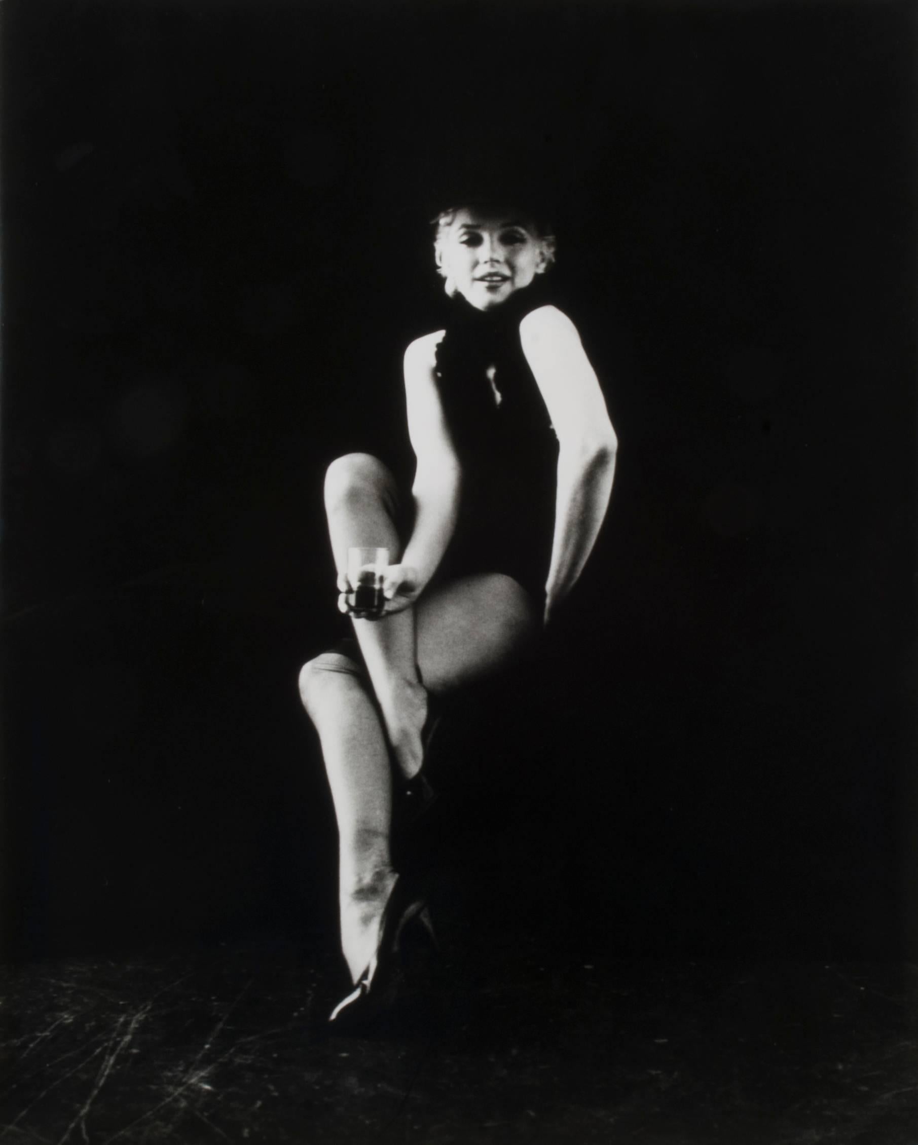 Milton H. Greene Portrait Photograph - Thoughtful Marilyn