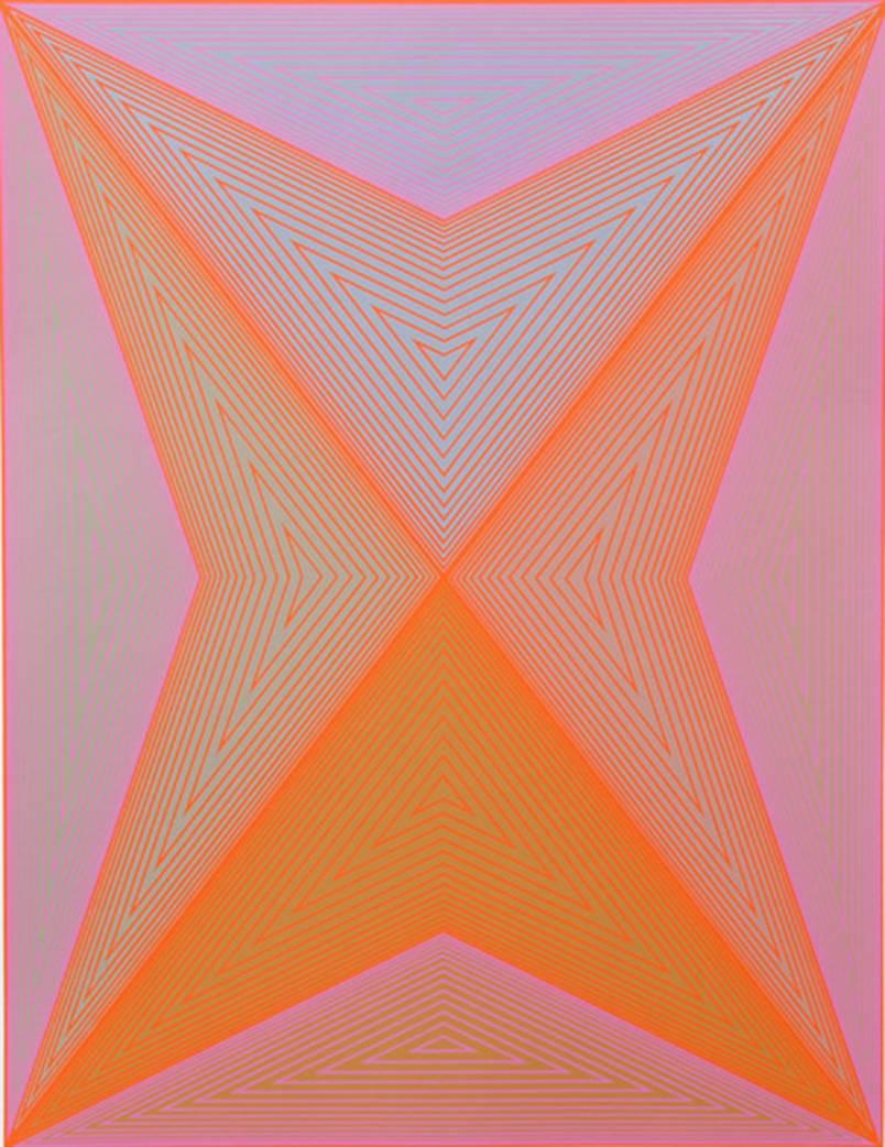 Richard Anuszkiewicz Abstract Print - untitled