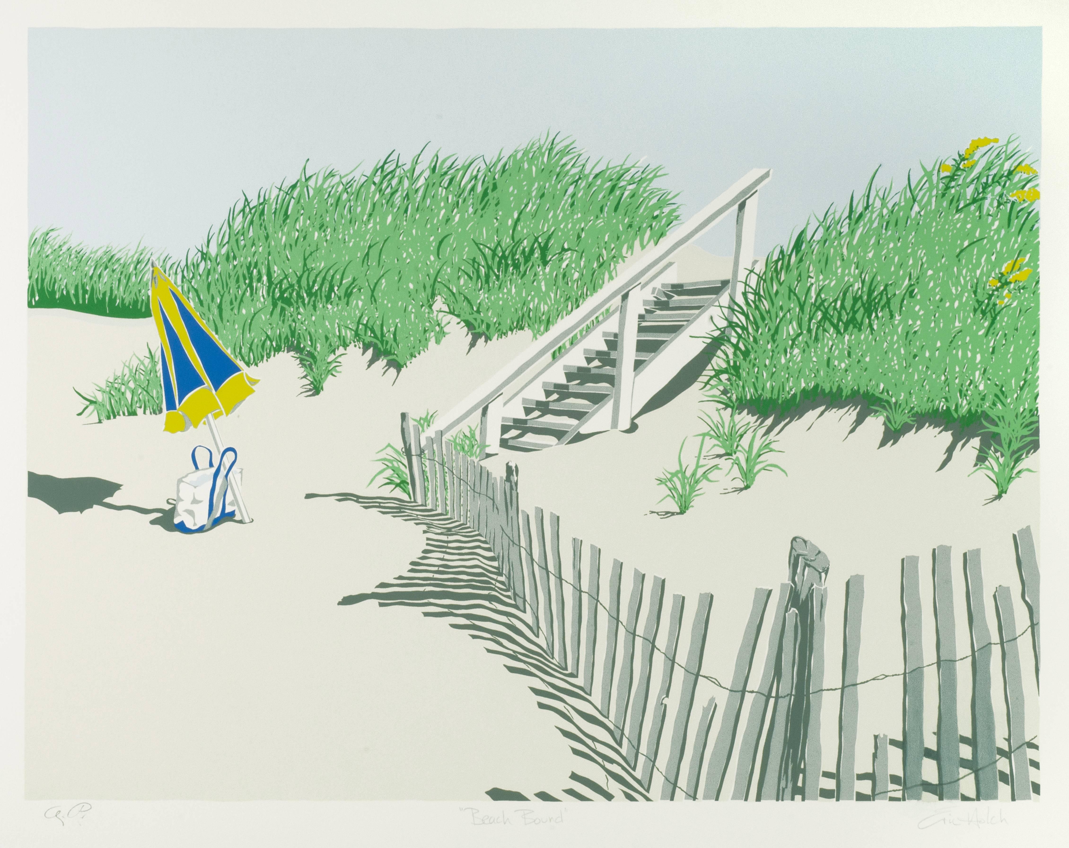 Eric Holch Landscape Print - Beach Bound