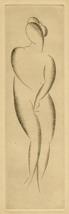 Standing Female Figure - Standing Female Nude (Harvard)