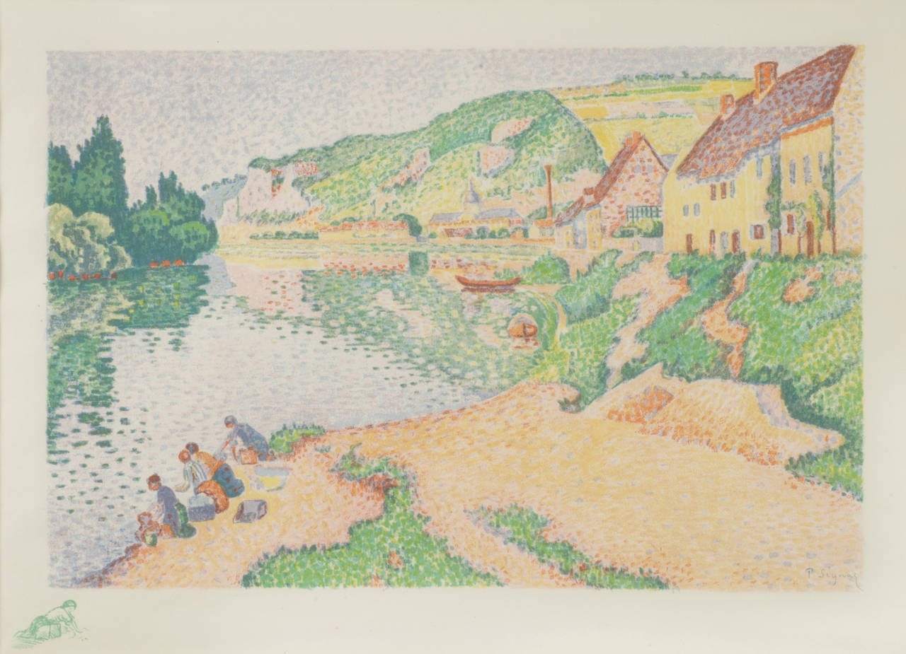 Paul Signac Landscape Print - Les Andelys