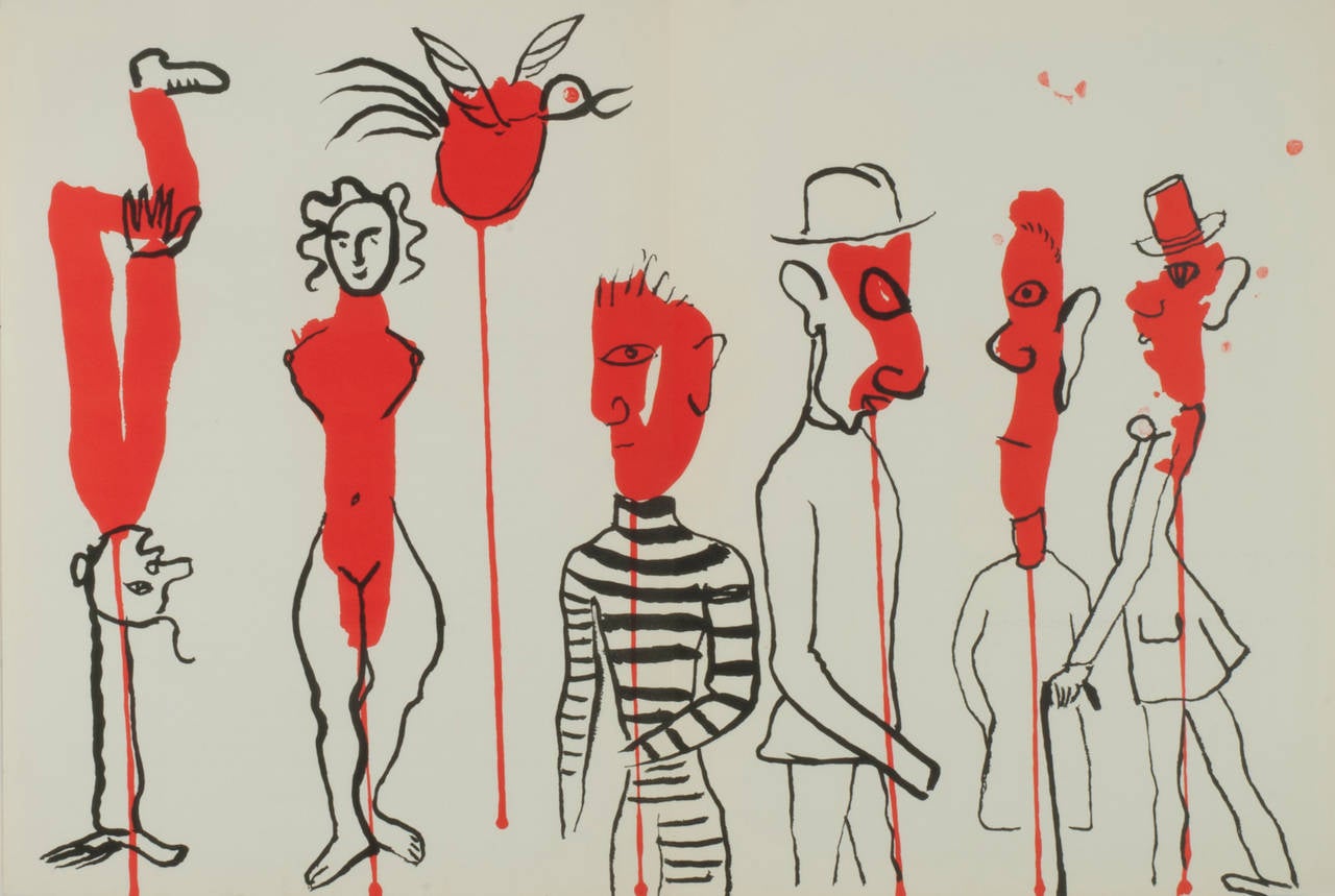 Alexander Calder Figurative Print - Untitled