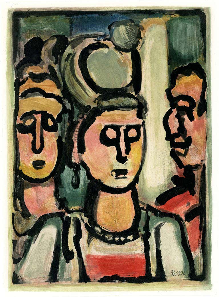 Georges Rouault Art - 85 For Sale at 1stDibs | etching artists modern ...