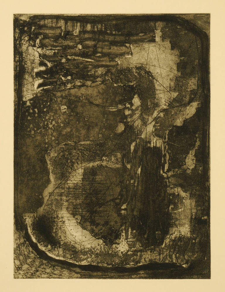 Abstract Print de Louise Nevelson - sin título