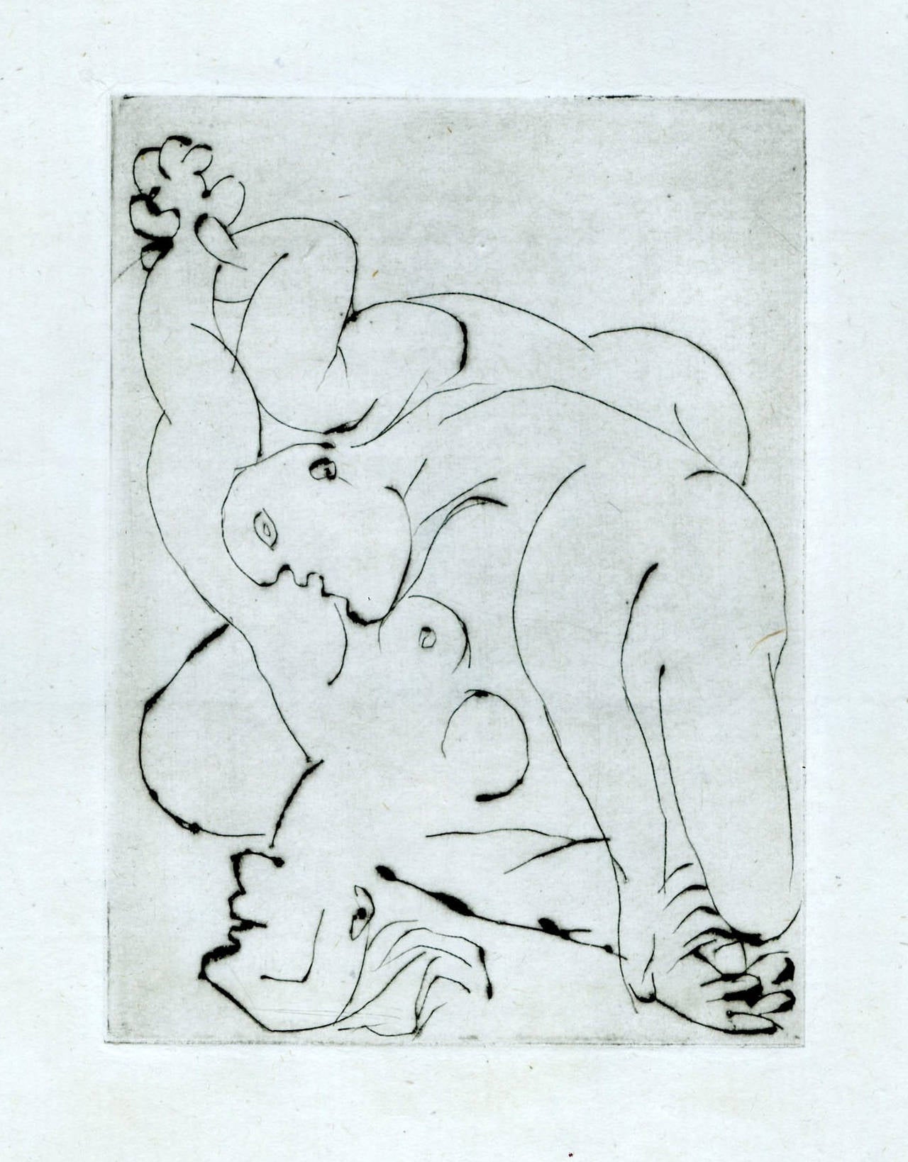 Pablo Picasso Nude Print - Le Voil, I