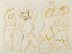 Brick Tops Place Paris '27; Verso: Elliot Paul gives a party for Picasso, Paris