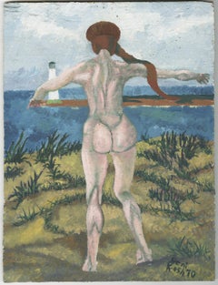 Late 20th Century Nude Paintings