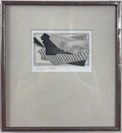 Cubist, 1921 etching by Jacque Villon, depicting cubist Horse, from Du Cubism