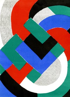 Abstract, Art Deco, Sonia Delaunay, XXe Siecle, 1969