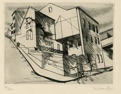 Atelier 17, Stanley William Hayter, drypoint and Engraving, 1930, Passage Urban