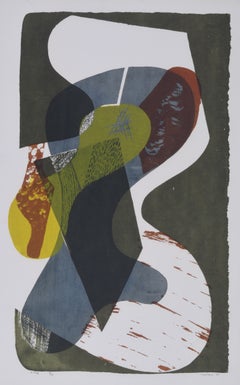 Myron Kozman, «New Bauhaus», serigrafía, 1947, edición n.º 24