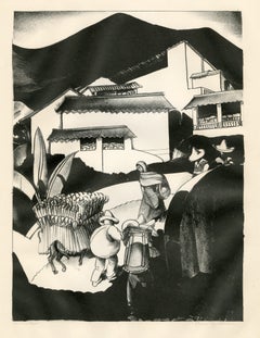 México, artista estadounidense, modernista estadounidense, Escuela de Cleveland, 1935