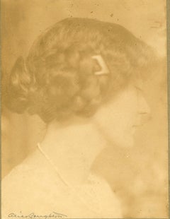 Steiglitz Circle, Alice Boughton, Head of a Young Woman, c. 1905, signed