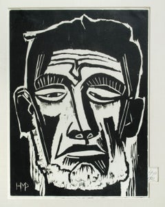 German Expressionist, woodcut, 1922, Herman Max Pechstein, Frits Gurlitt publish