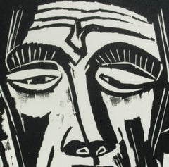German Expressionist, woodcut, 1922, Herman Max Pechstein, Frits Gurlitt publish