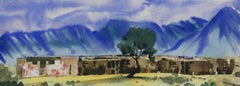 Messico, William Grauer, artista della Cleveland School, anni '60, Capre
