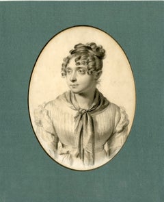 Academic Drawings, Nicholas-Auguste Hesse, Woman, 1825-1835, Shepherd Gallery