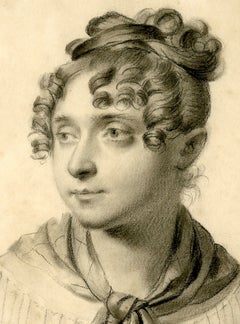 Academic Drawings, Nicholas-Auguste Hesse, Woman, 1825-1835, Shepherd Gallery