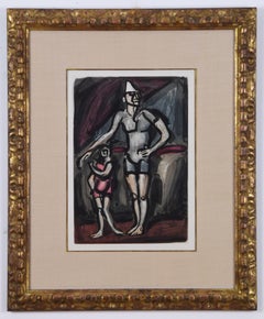 Georges Rouault, Cirque, color aquatint, Ambrose Vollard, Terry Allen Kramer