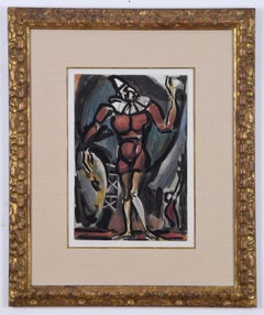 Georges Rouault, Cirque, AMbrose Vollard, Color Aquatint, Terry Allen Kramer