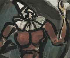 Georges Rouault, Cirque, AMbrose Vollard, Color Aquatint, Terry Allen Kramer