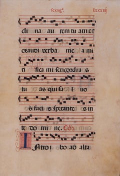 Illuminated Manuscript, 1575-1600, Northern Italy, Sexagesima and Quinquagesima