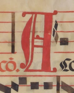 Spainish, Castille, Choir Book, c. 1575, Communion Acceptabis sacrificium