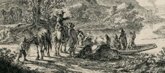 Old Master, Dutch, 17th entury, Jan Both, etching, 1640's, excellent impression