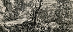 Old Master, Dutch, etching, Jan Booth, excellent impression, very rare