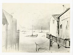 WPA, California, San Francisco Wharf, 1938, small edition