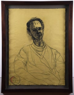 R B Kitaj, Portrtait of Joel Grey, c. 1982, London/Los Angeles artist