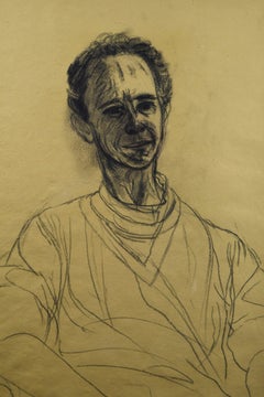 R B Kitaj, Portrtait of Joel Grey, c. 1982, London/Los Angeles artist