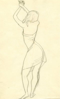 Untitled (Woman with Upraised Arms)