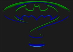 Authentic 1995 Batman Forever Vintage Poster – Original DC Comics Teaser