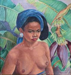 Vintage "Balinese Girl"