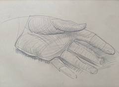 "Study of a Hand, 1934"