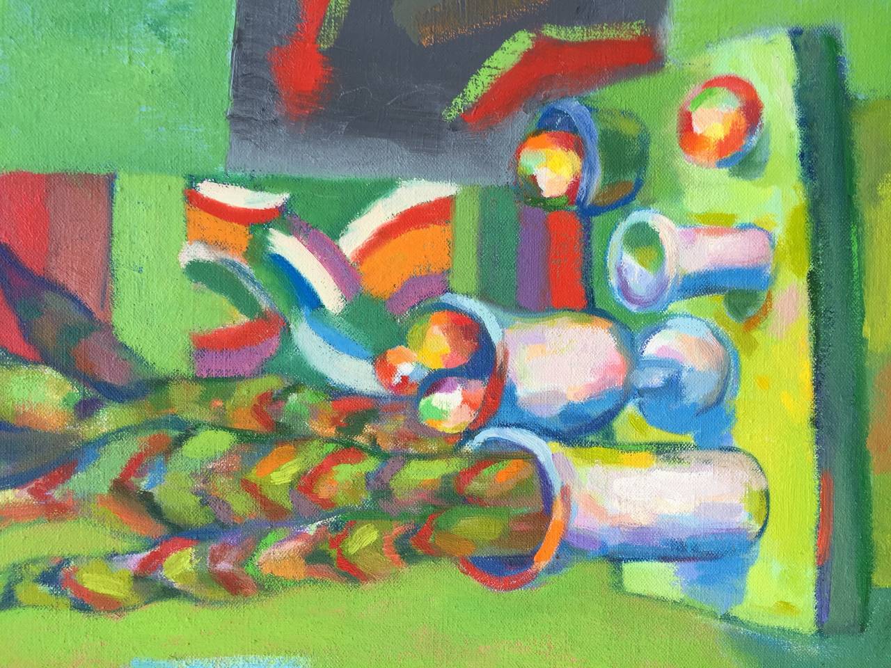 "Snake Plant Still Life"