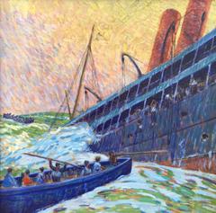 "Sinking of the Lusitania"