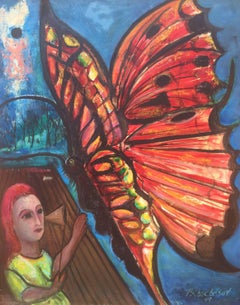 "Girl with Butterfly"
