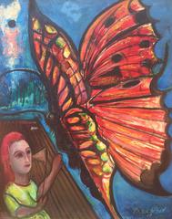 "Girl with Butterfly" 2