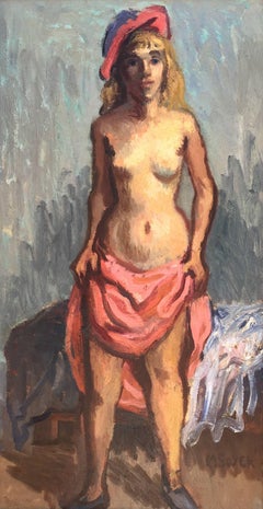 "Woman in Pink"