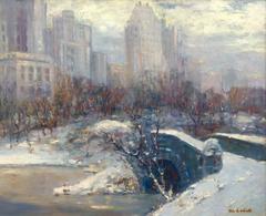 Vintage "Central Park in Winter"