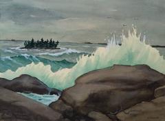 "View Towards Vinalhaven Maine"