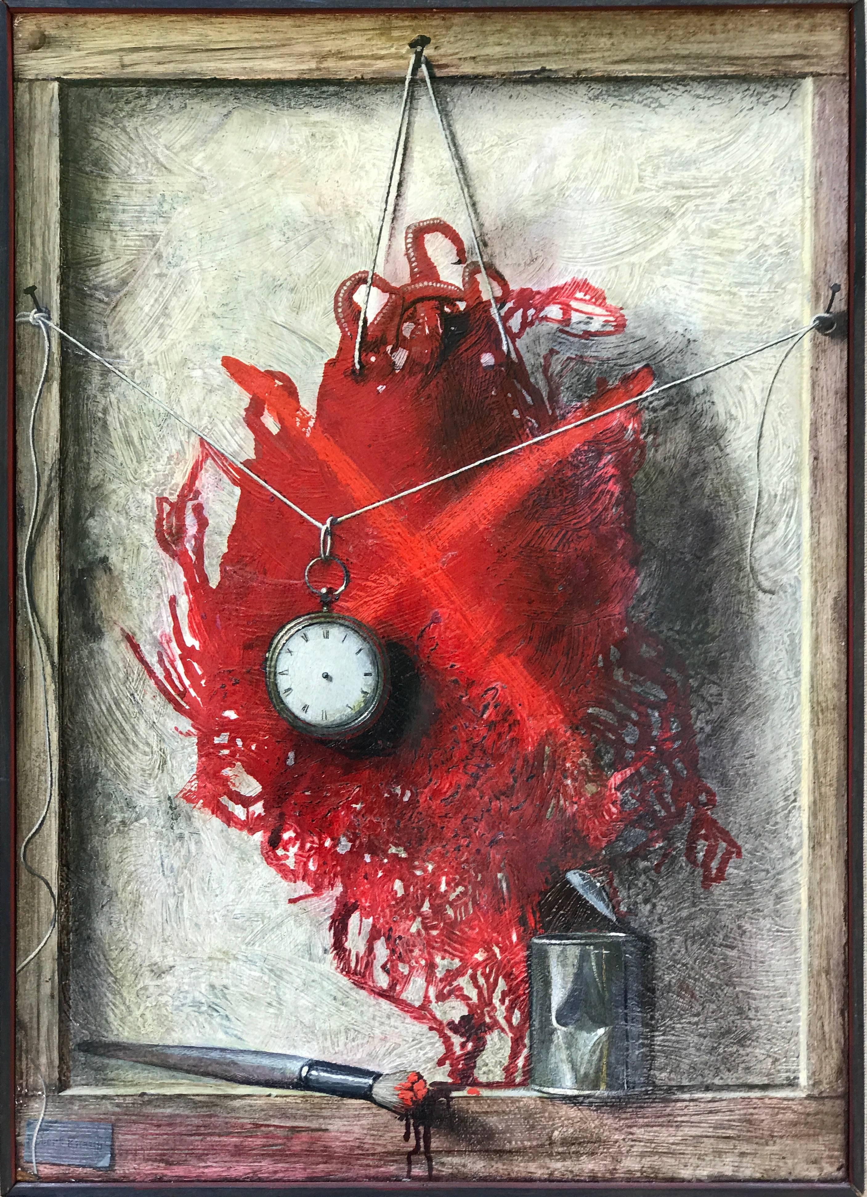 Robert Knaus Still-Life Painting - "Stopwatch"