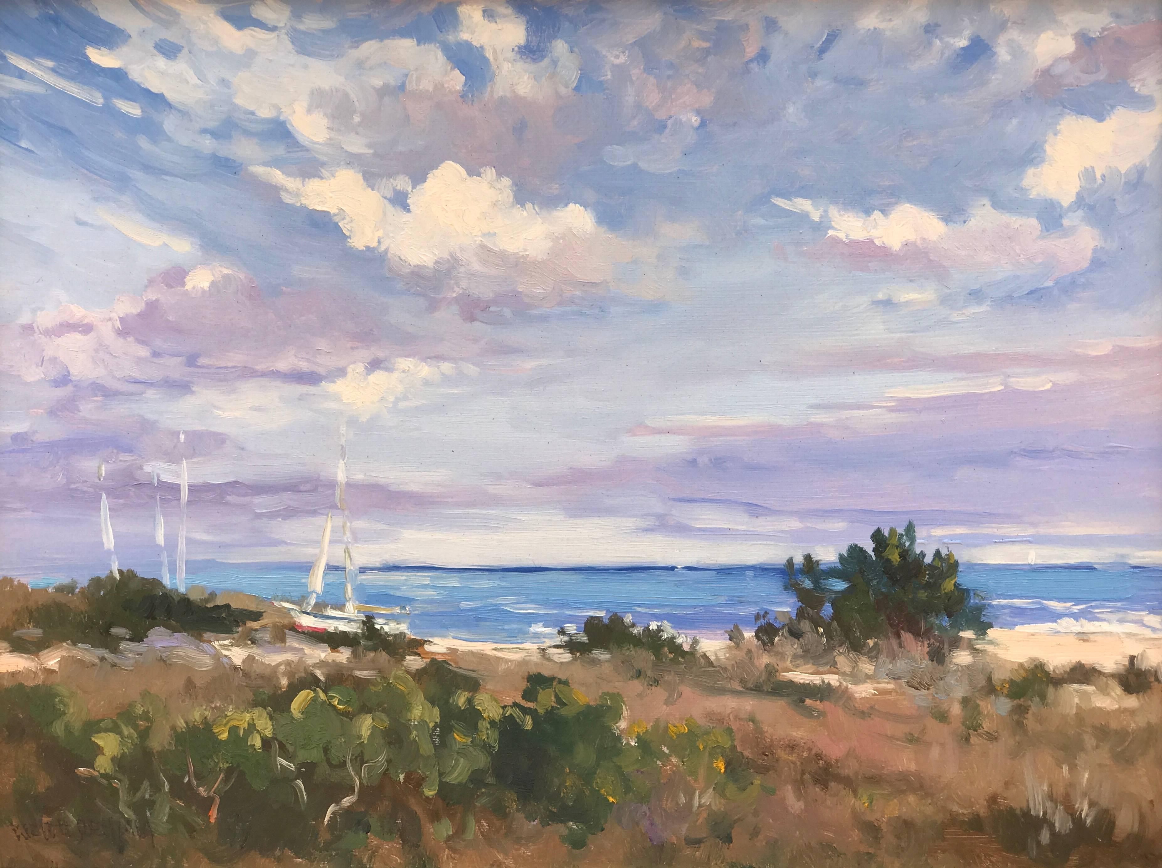 Keith Oehmig Landscape Painting - "Summertime"