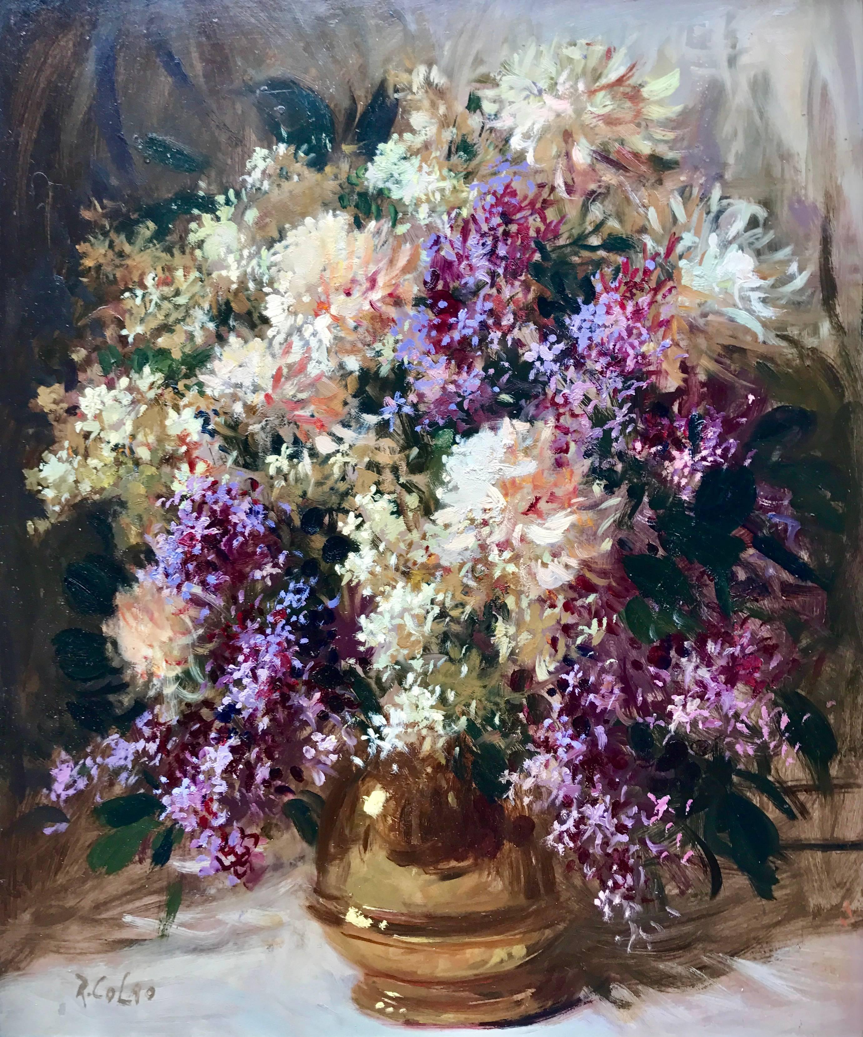 Rudolph Colao Still-Life Painting - "Bouquet"