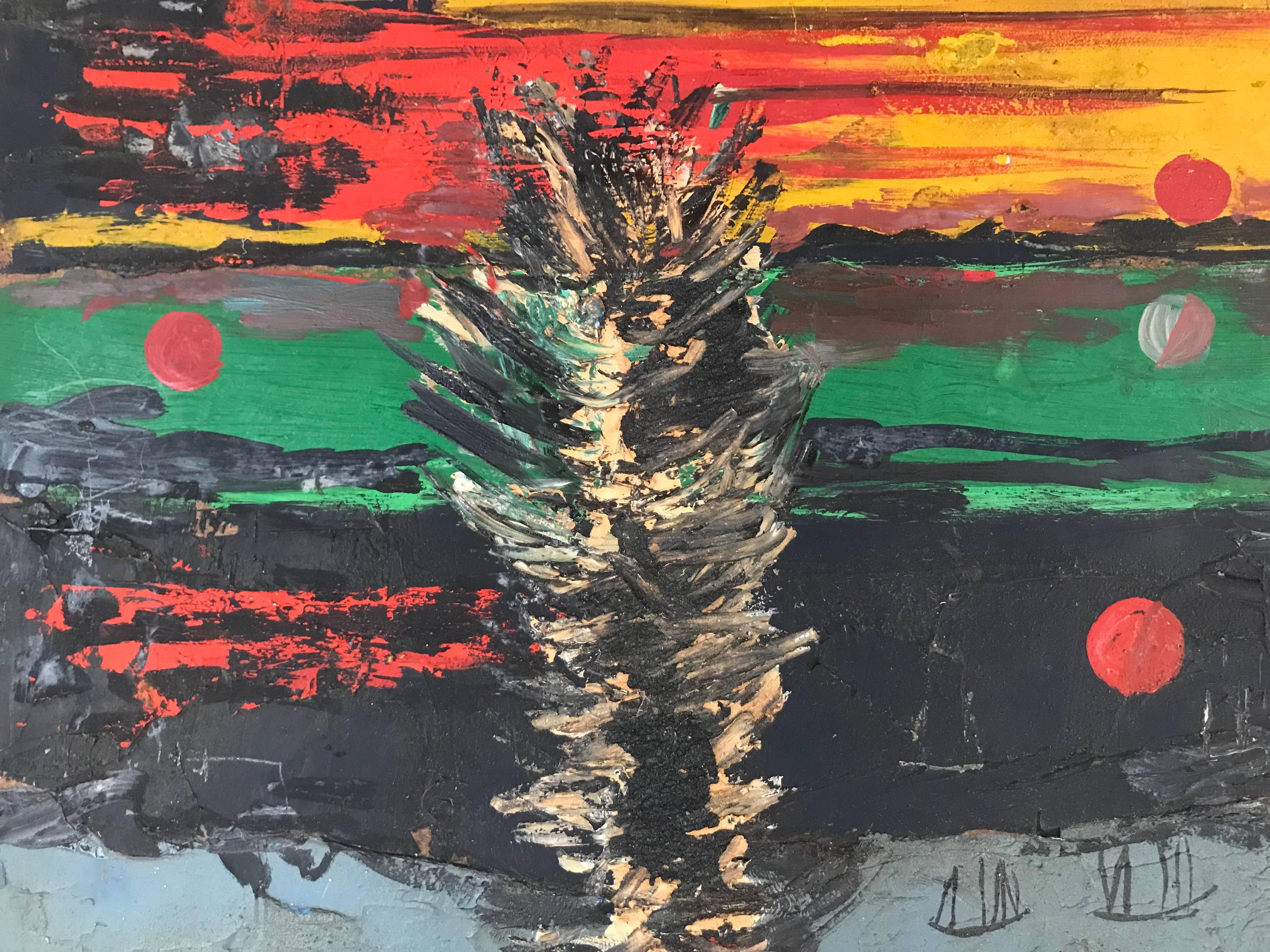 „Solar Sonnenuntergang“ (Moderne), Painting, von Nahum Tschacbasov