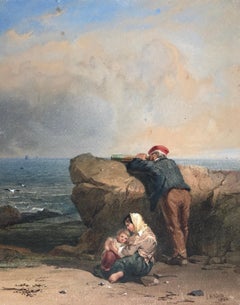 Academic Drawings and Watercolor Paintings