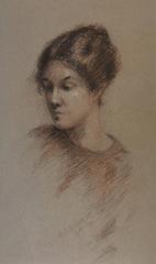 Antique "Portrait of Woman"